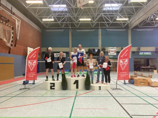 WDM 2024 3.Platz Mixed O60 Siegerehrung