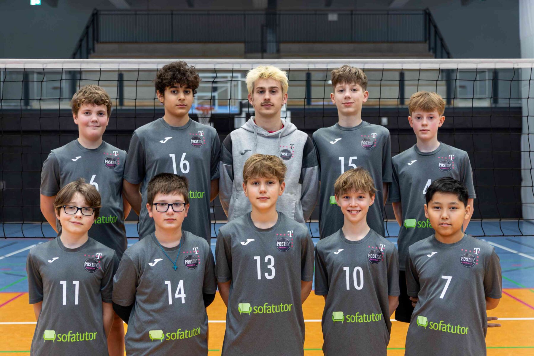 Hinten von links: Kjell Vinke, Orfeas Petsas, Linus Mauntel (Trainer), Luke Tuxhorn, Levi Ontrup, 
Vorne von links: Mark Gorlo, Konstantinos Damigos, Jakob Brandhorst, Jannes Kroll, Tengis Ganjuur
Es Fehlt: Jonah Schlüter 